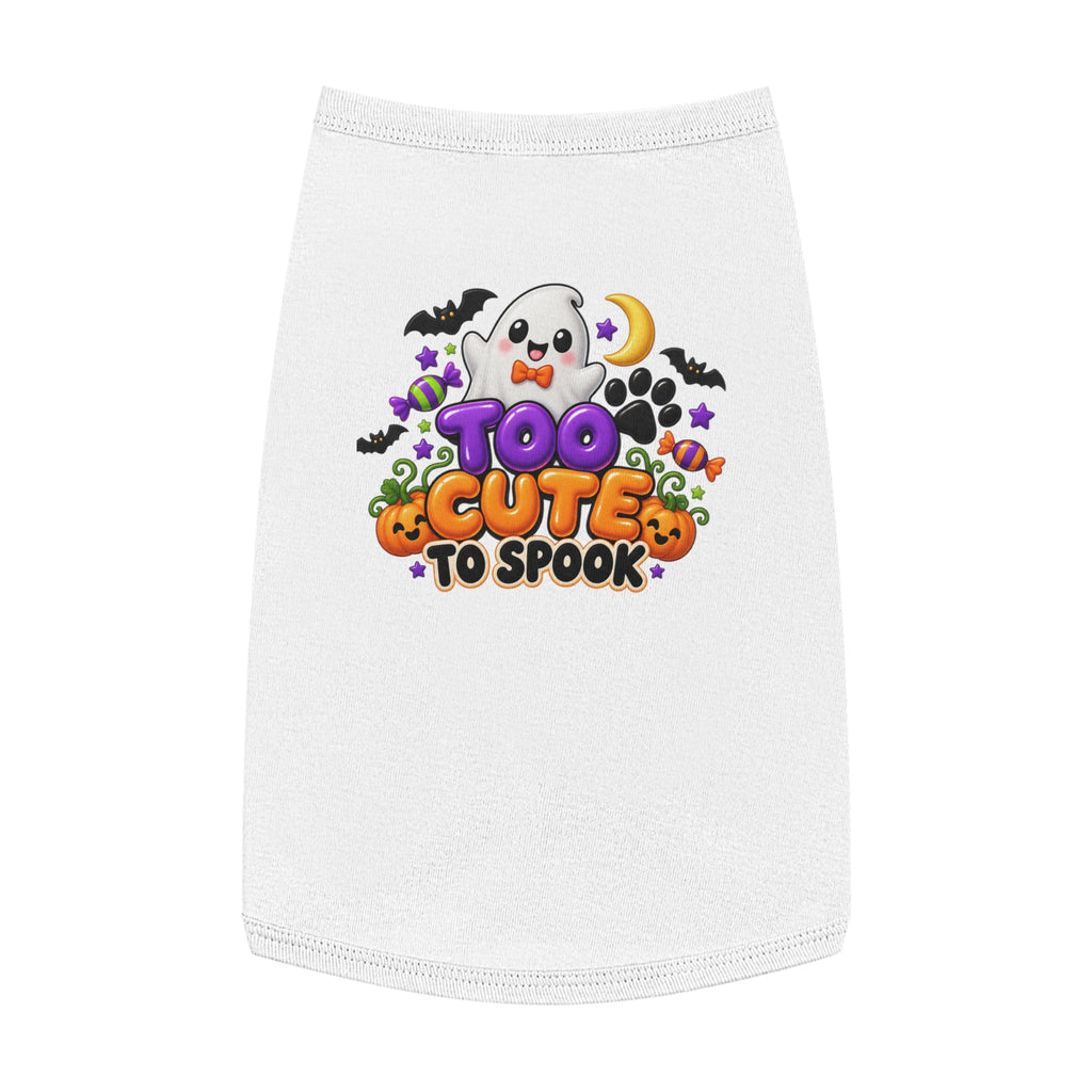 Too Cute to Spook Dog   Pet Tank Top