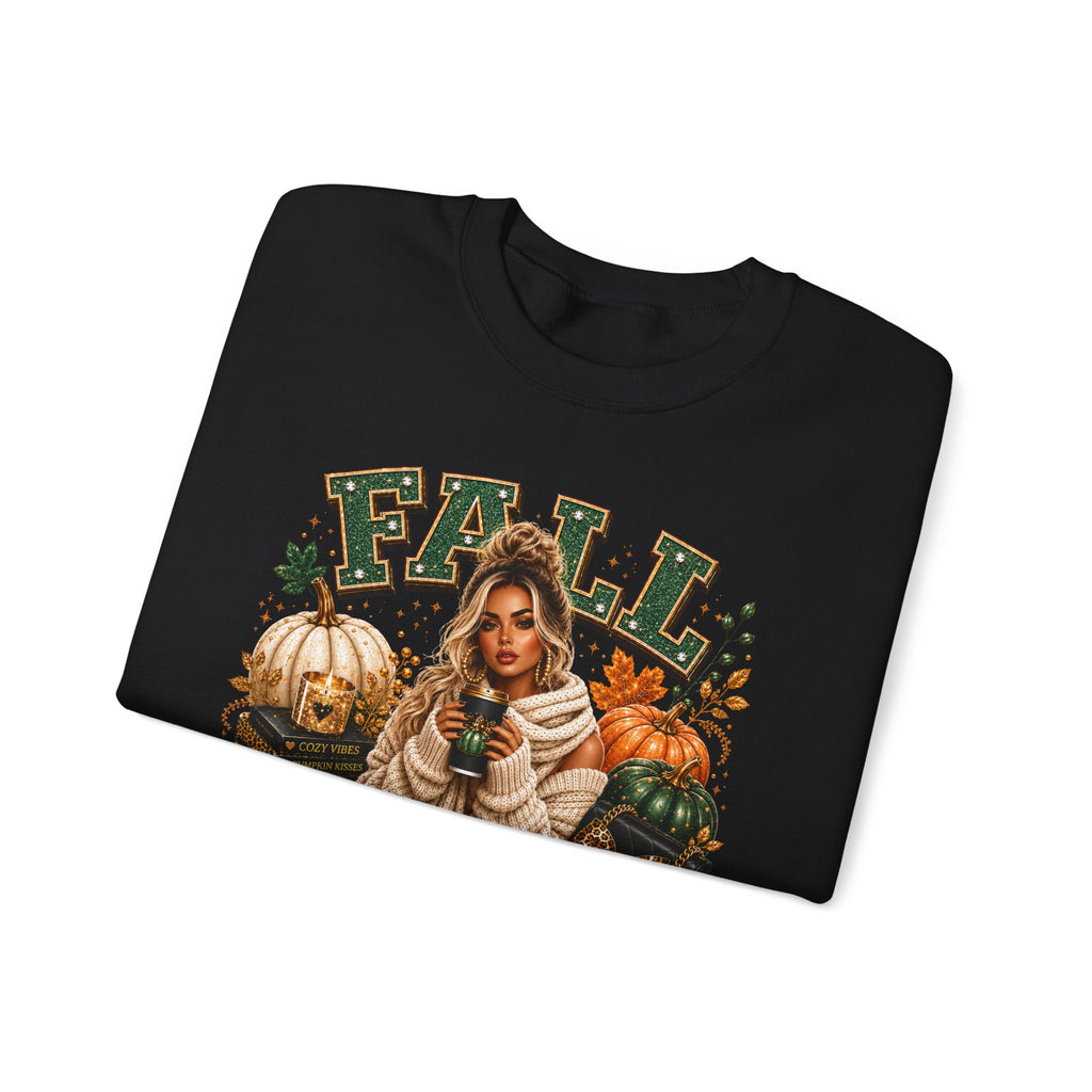 Fall Season Sweatshirt – Cozy Pumpkin Spice Crewneck