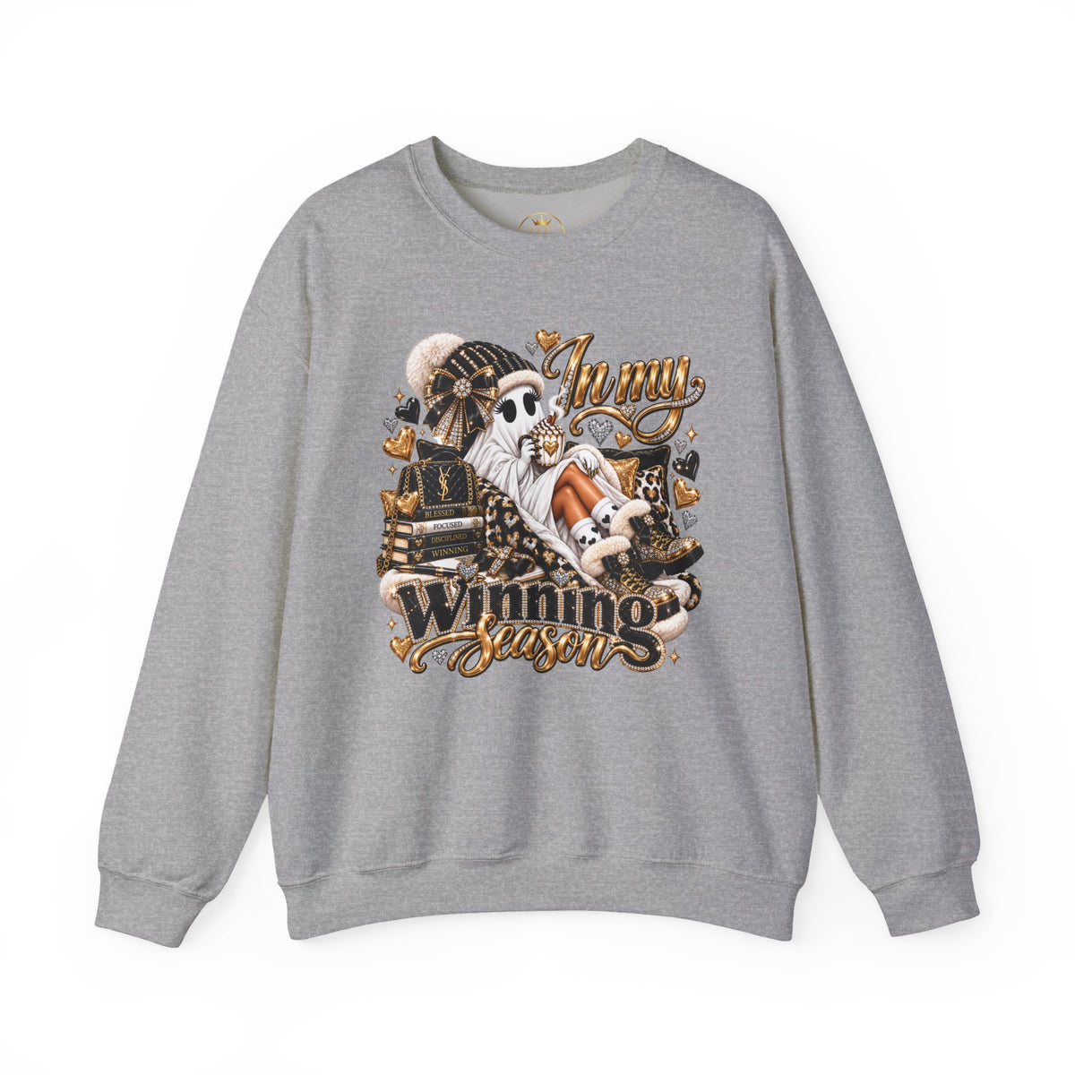In My Winning Season Sweatshirt | Motivational Ghost Crewneck