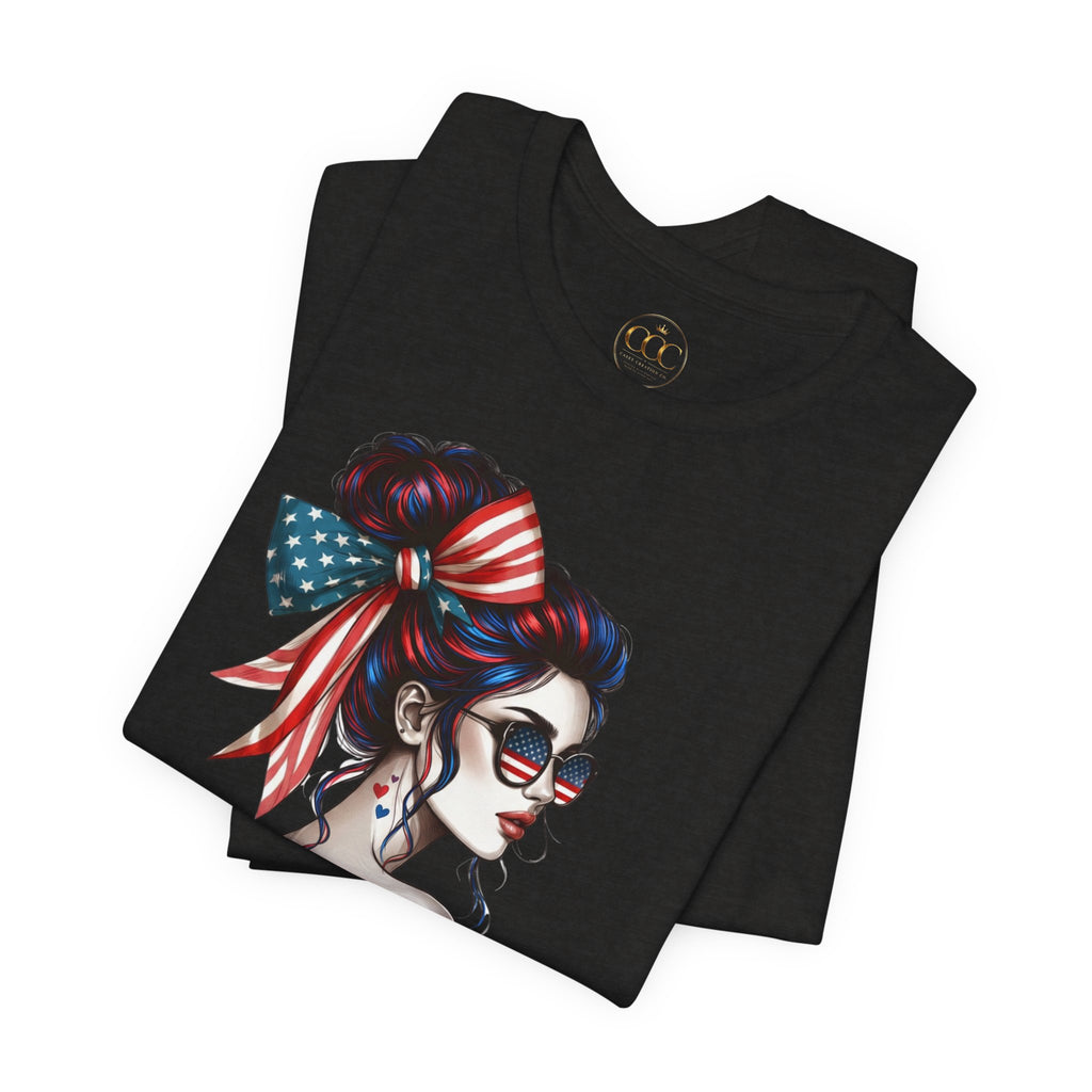 America 250 Celebration Tee- Patriotic Women's T-Shirt