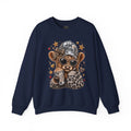 Leopard Cow Fall Crewneck Sweatshirt