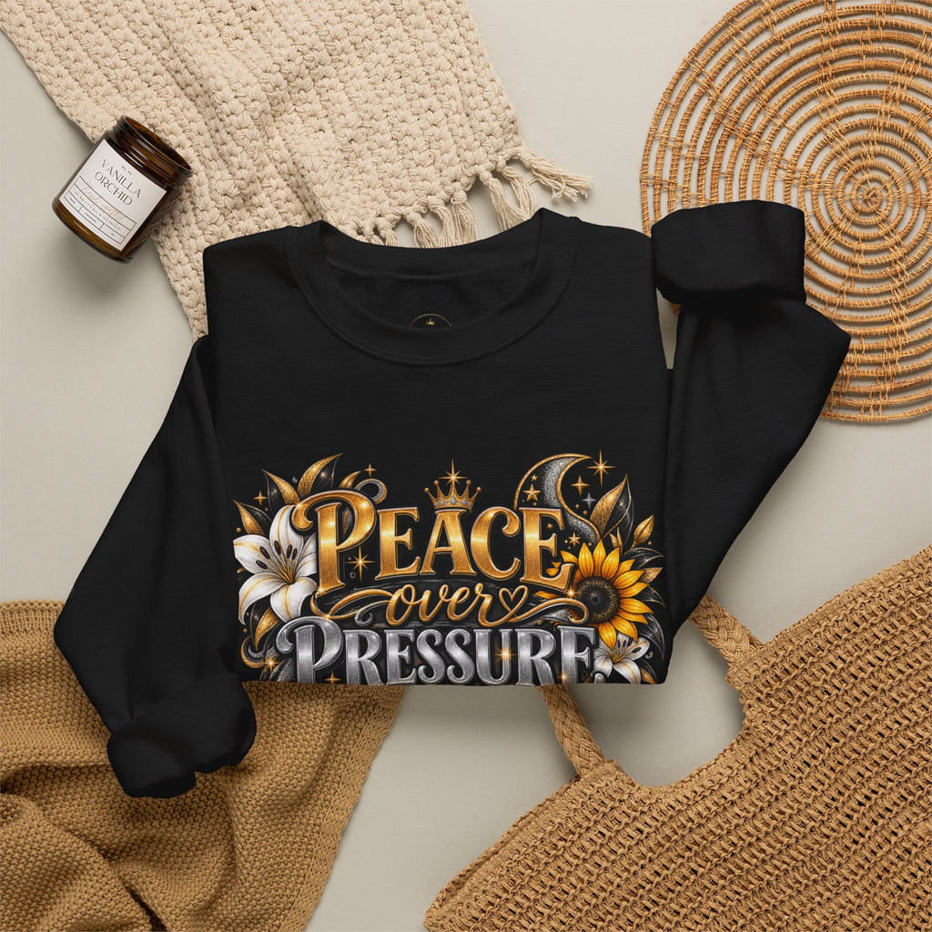 Peace Over Pressure Sweatshirt | Protect Your Peace Crewneck