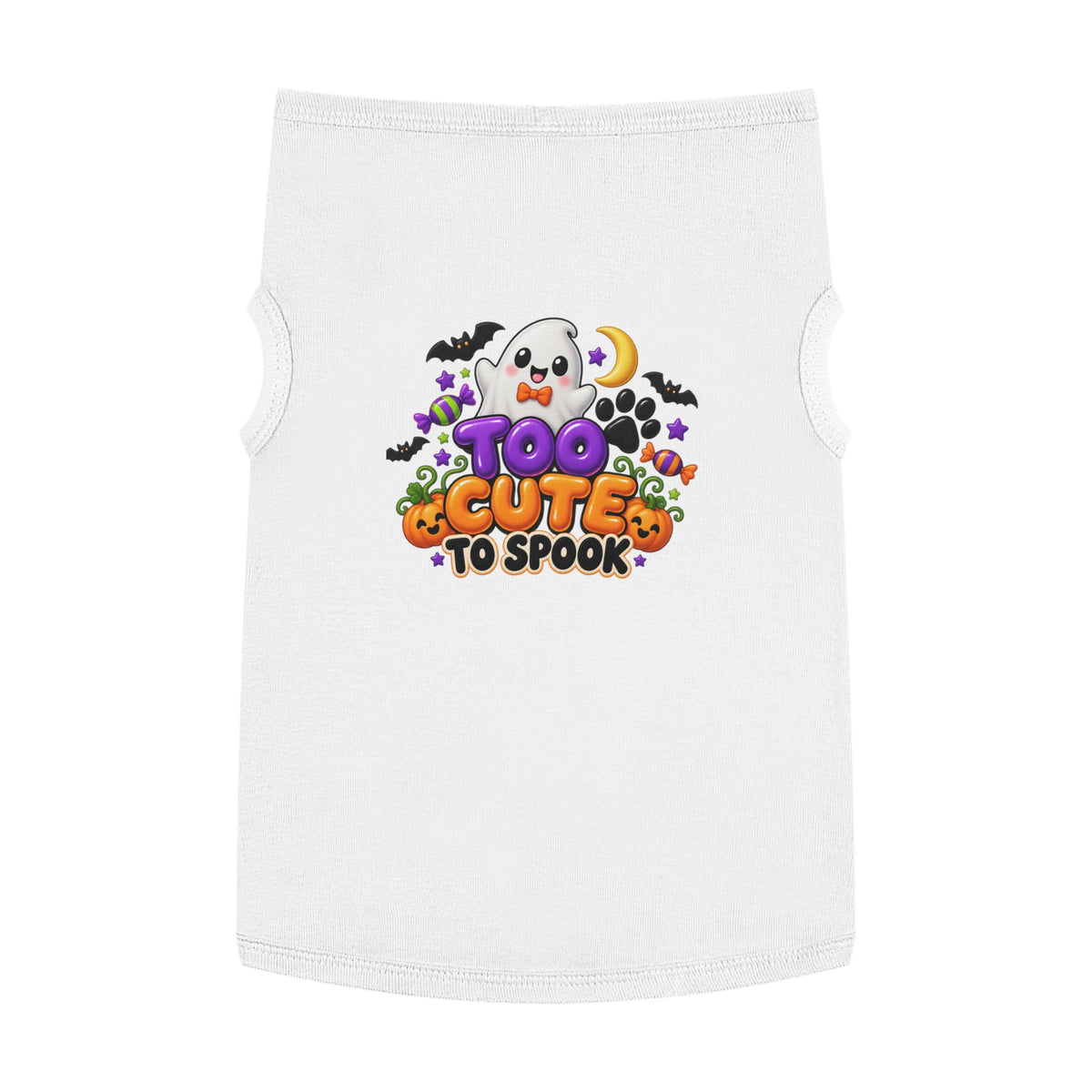 Too Cute to Spook Dog   Pet Tank Top