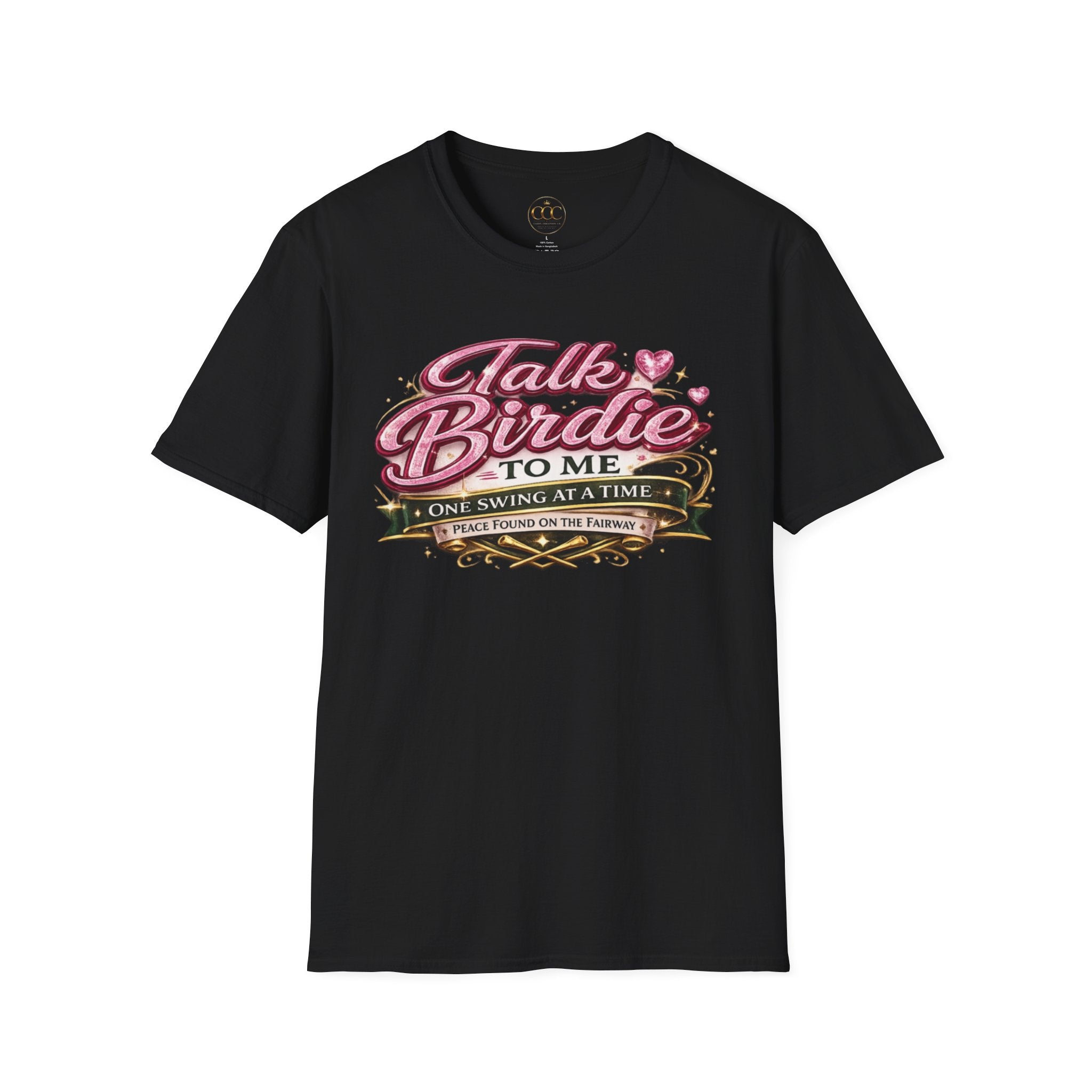 ⛳ Talk Birdie To Me Funny Golf Shirt for Women