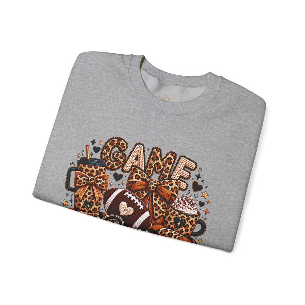 Crewneck Sweatshirt — Same Day Vibes Leopard Print Gift