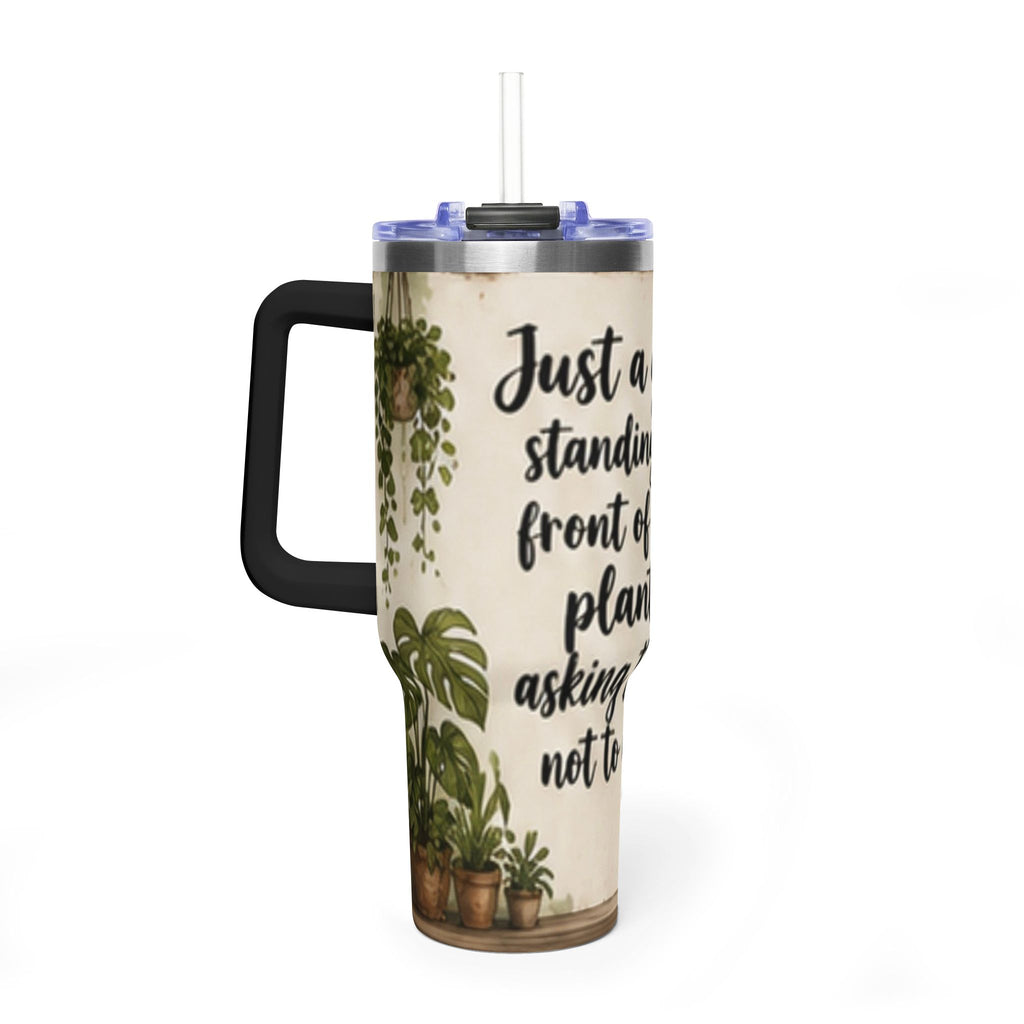 Plant Lover  40 oz  -Stainless Steel Tumbler,