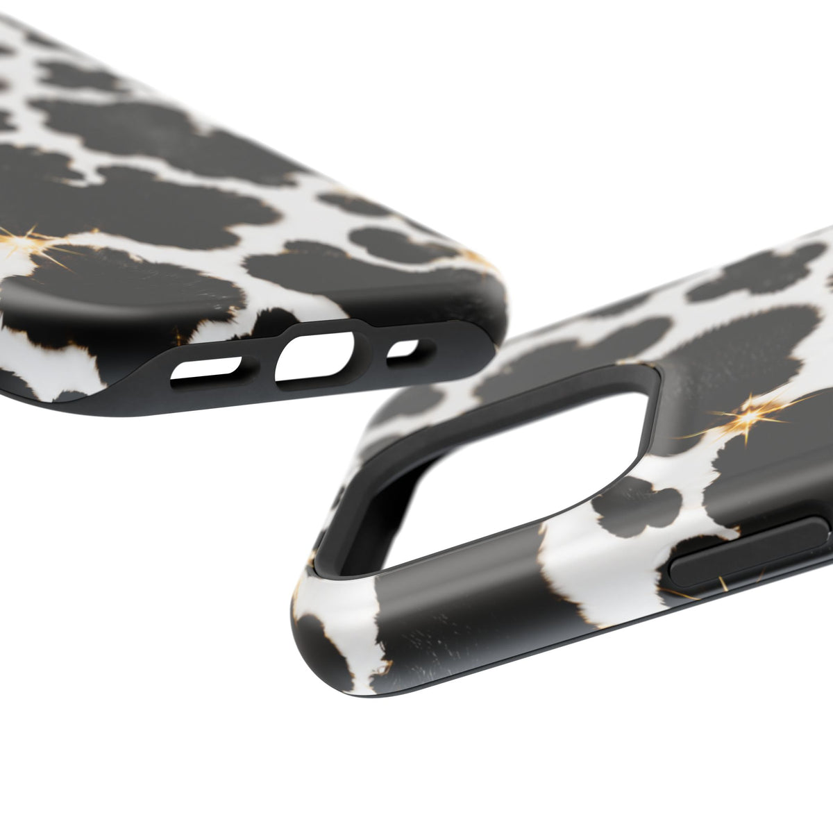 Cow Print Magnetic Impact-Resistant Phone Case