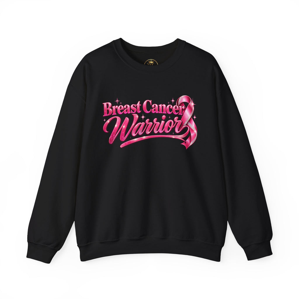 Breast Cancer Warrior Crewneck Sweatshirt