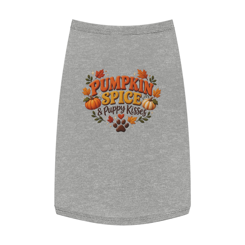 Pumpkin Spice & Puppy Kisses Dog Pet Tank