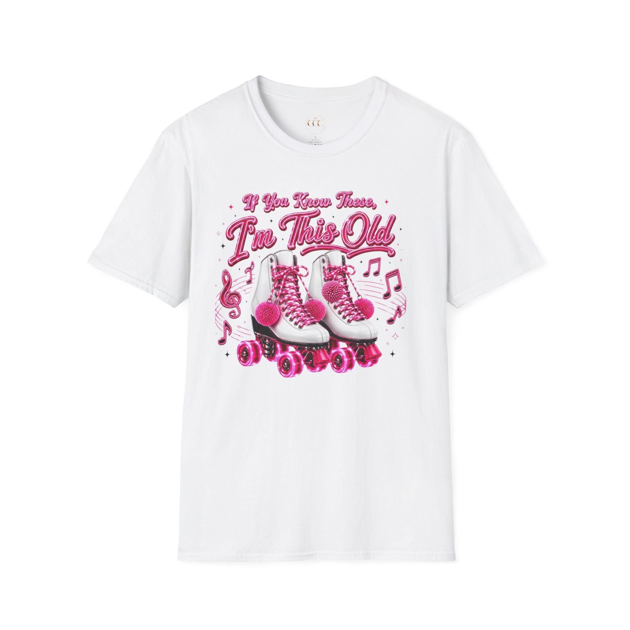 🛼 If You Know These, I'm This Old Retro Roller Skate T-Shirt