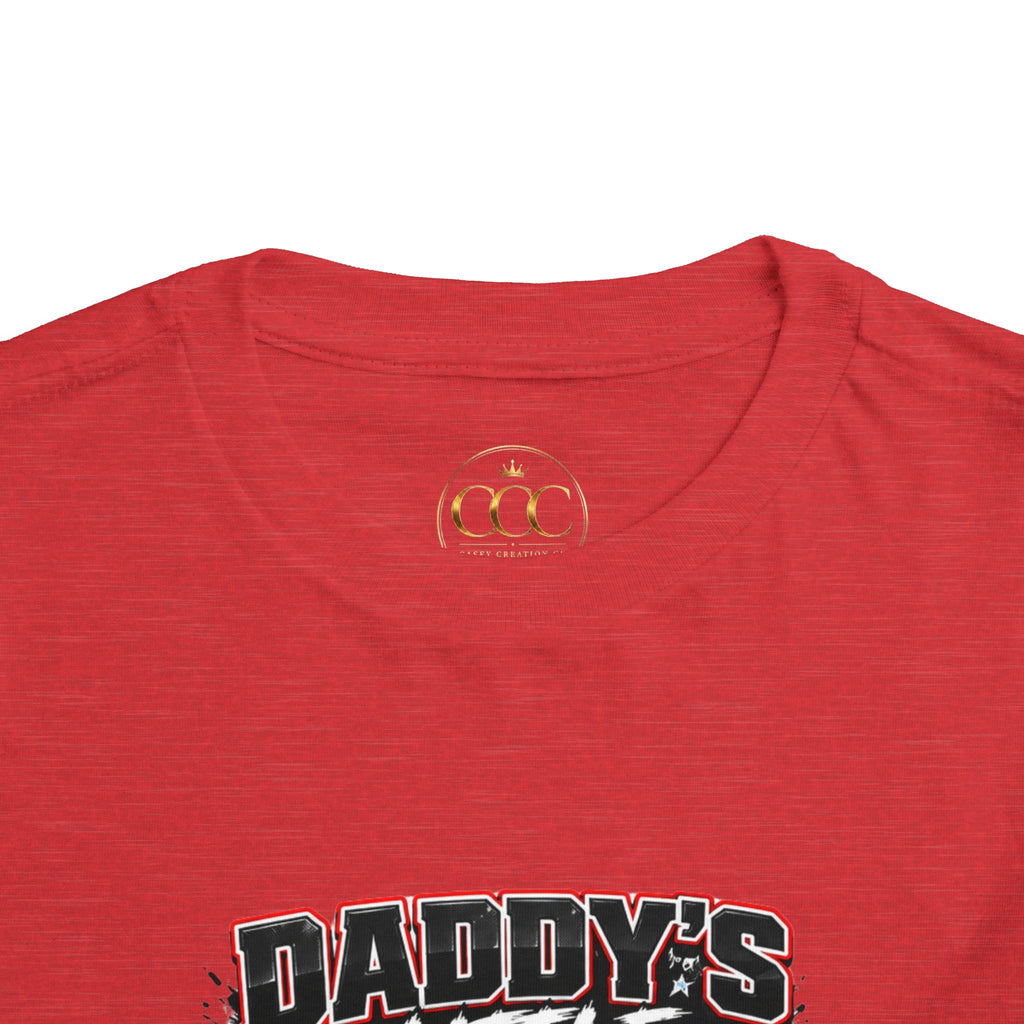 Daddy's Little Buddy Toddler Tee - Monster Truck Adventure Graphic Shirt