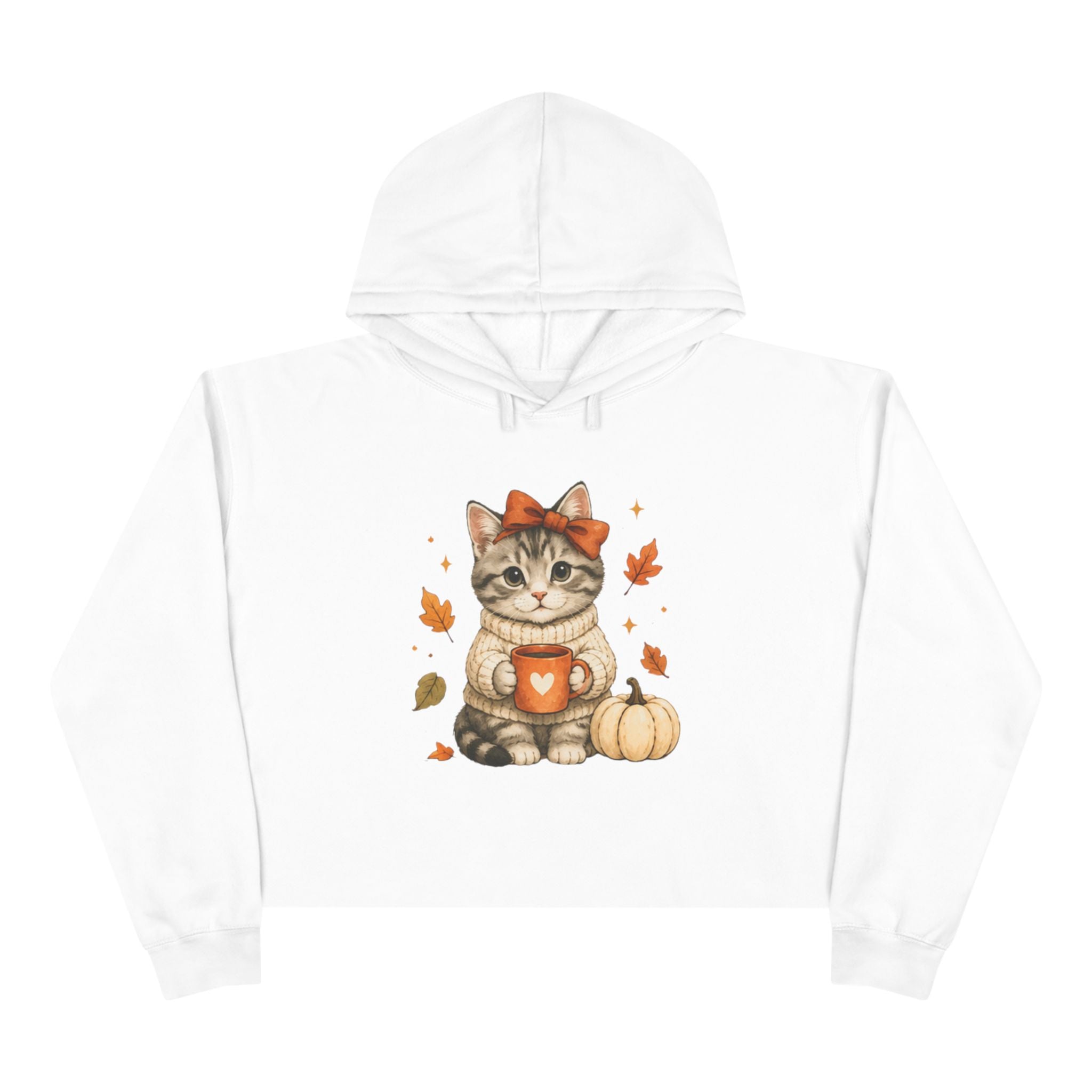Autumn Kitty Cozy Sweatshirt | Fall Pumpkin Spice Cat Crewneck