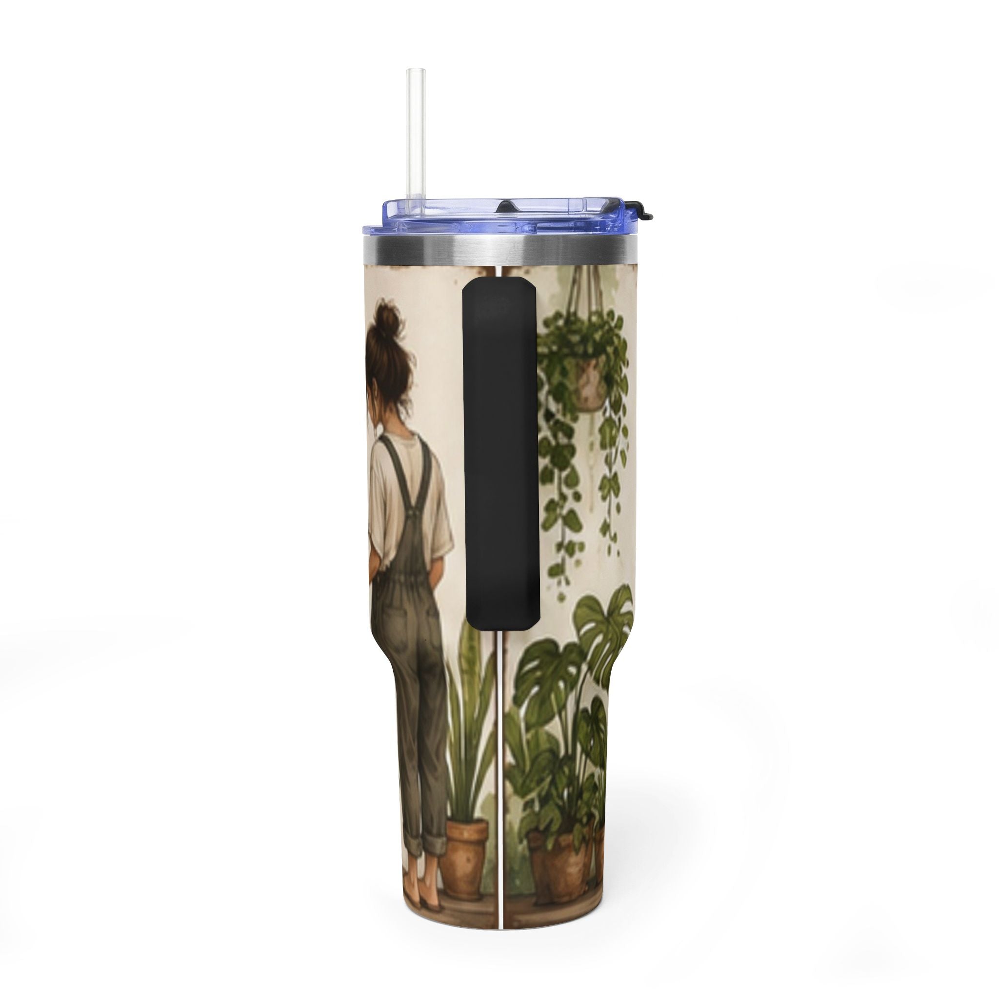 Plant Lover  40 oz  -Stainless Steel Tumbler,