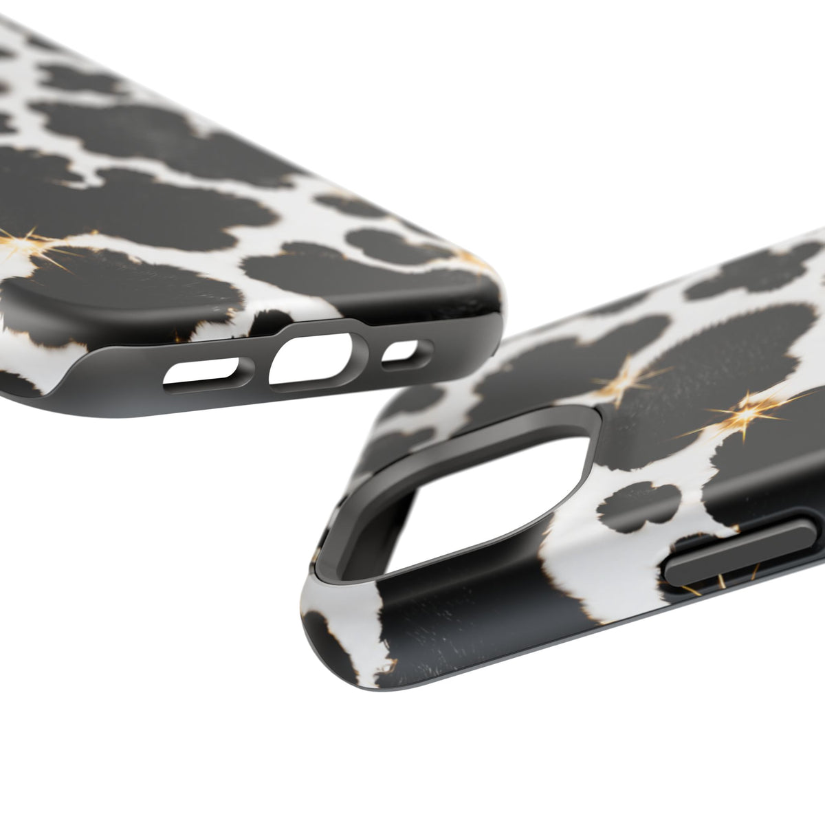 Cow Print Magnetic Impact-Resistant Phone Case