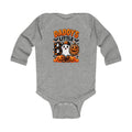 Daddy’s Little Boo Infant Bodysuit — Halloween Ghost & Pumpkins Long Sleeve