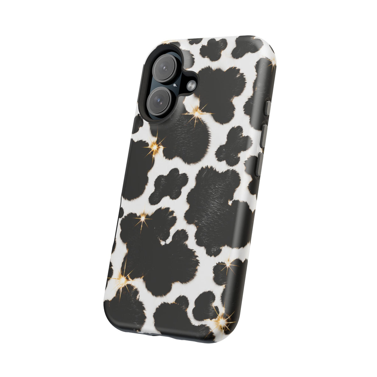 Cow Print Magnetic Impact-Resistant Phone Case