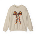 Ribbon Bow Crewneck Sweatshirt — Elegant Gradient Gift Bow Design