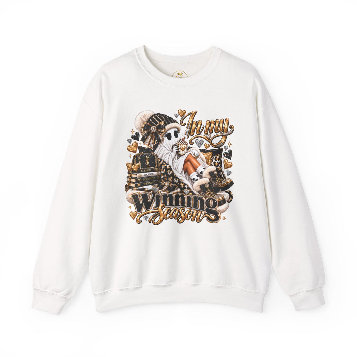In My Winning Season Sweatshirt | Motivational Ghost Crewneck