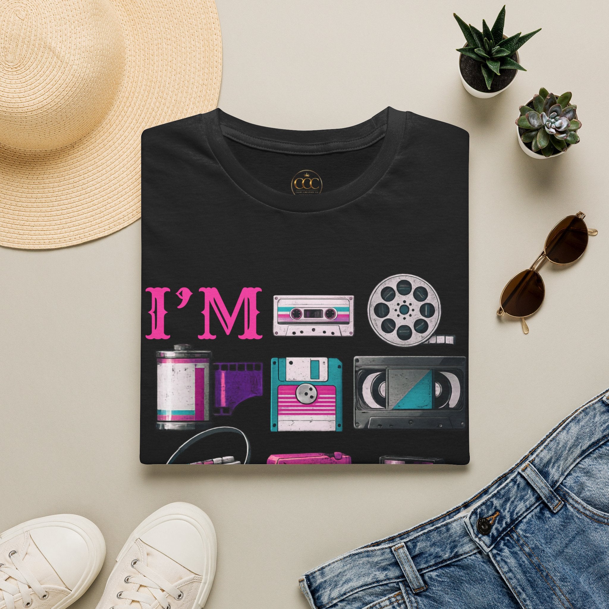 I'm This Old Retro 80s & 90s Nostalgia T-Shirt