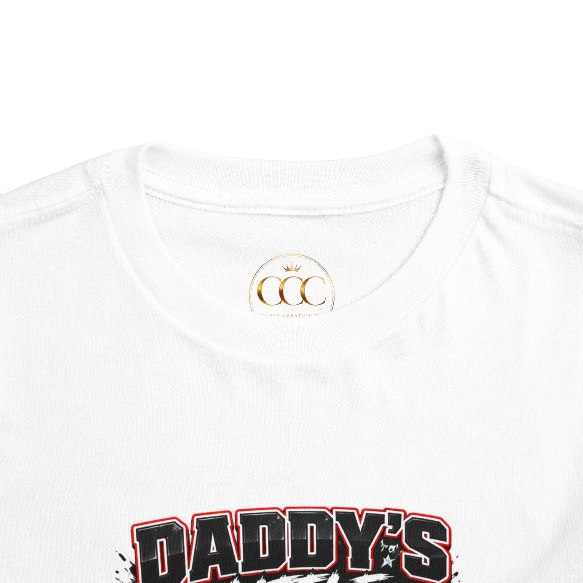 Daddy's Little Buddy Toddler Tee - Monster Truck Adventure Graphic Shirt