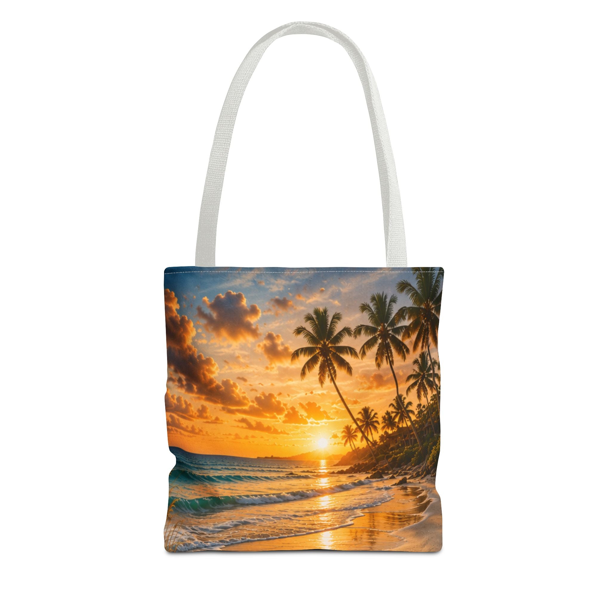 The Beach Is My Home Away From Home | AOP Tote Bag | Coastal Serenity Collection