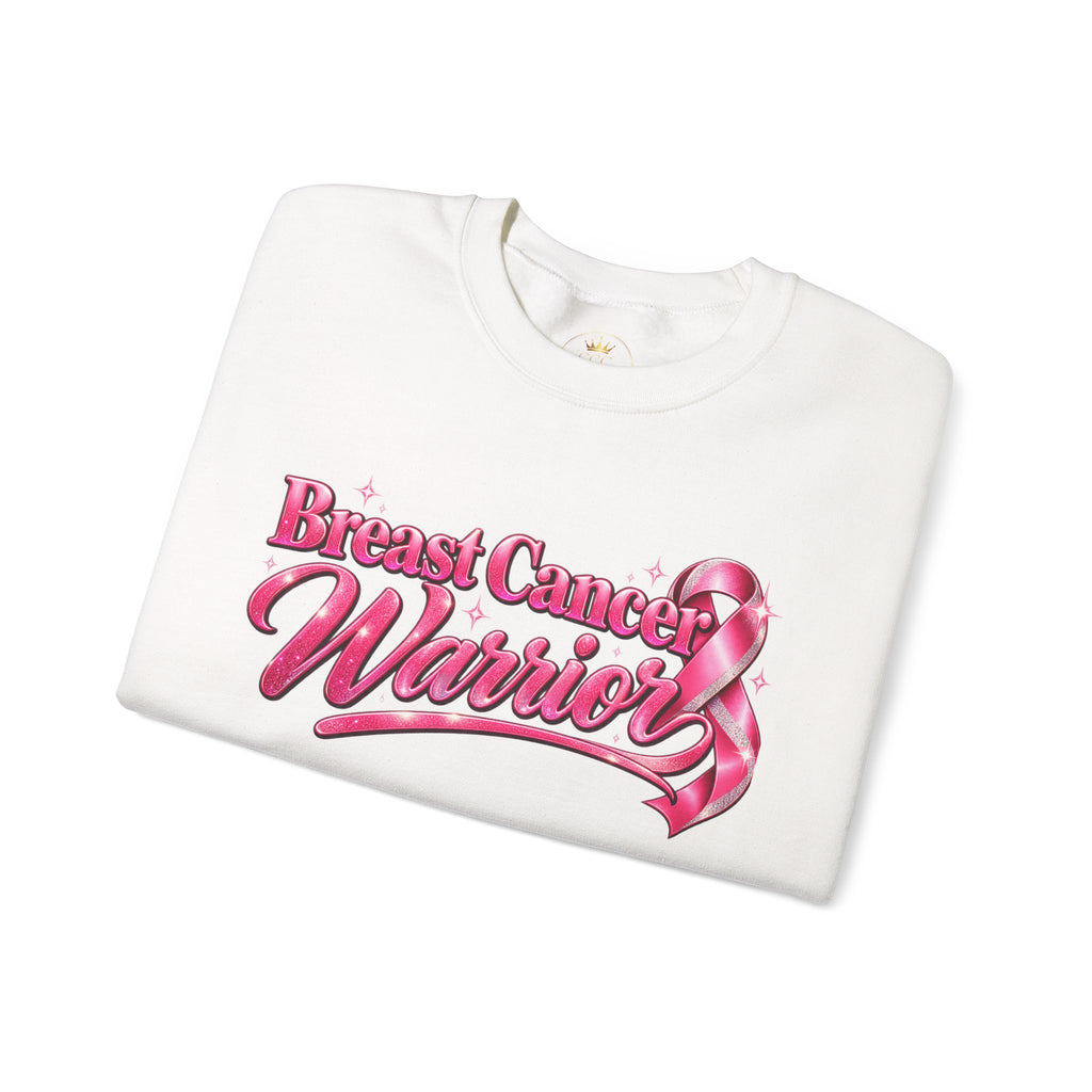 Breast Cancer Warrior Crewneck Sweatshirt