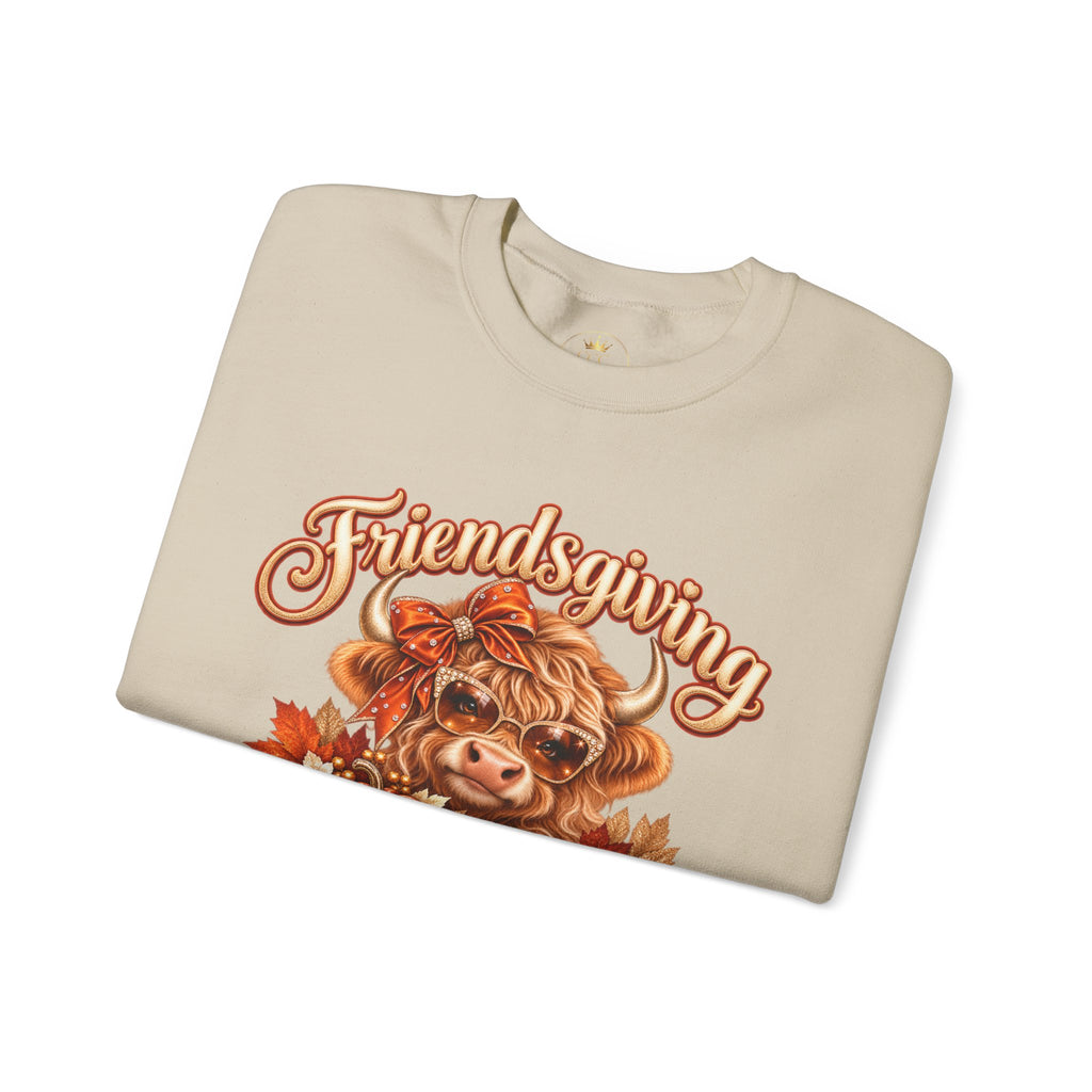 Friendsgiving and Fabulous Sweatshirt | Fall Graphic Crewneck