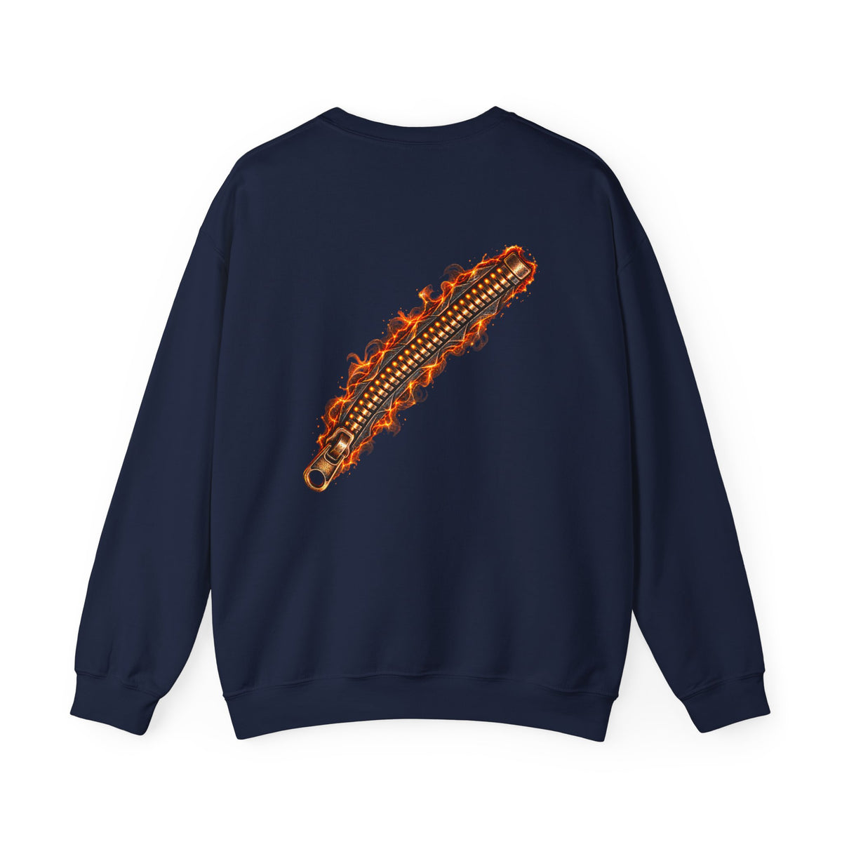 Mummy Zipper Halloween Graphic Sweatshirt