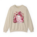 Pink Ribbon Halloween Ghost Sweatshirt
