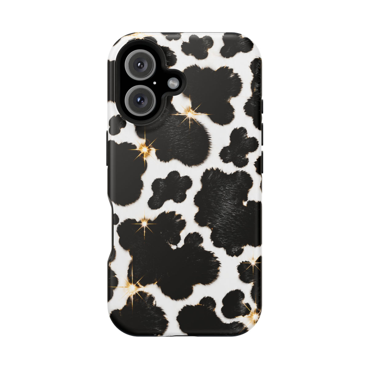 Cow Print Magnetic Impact-Resistant Phone Case