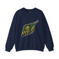 Frankenstein Zipper Halloween Graphic Sweatshirt