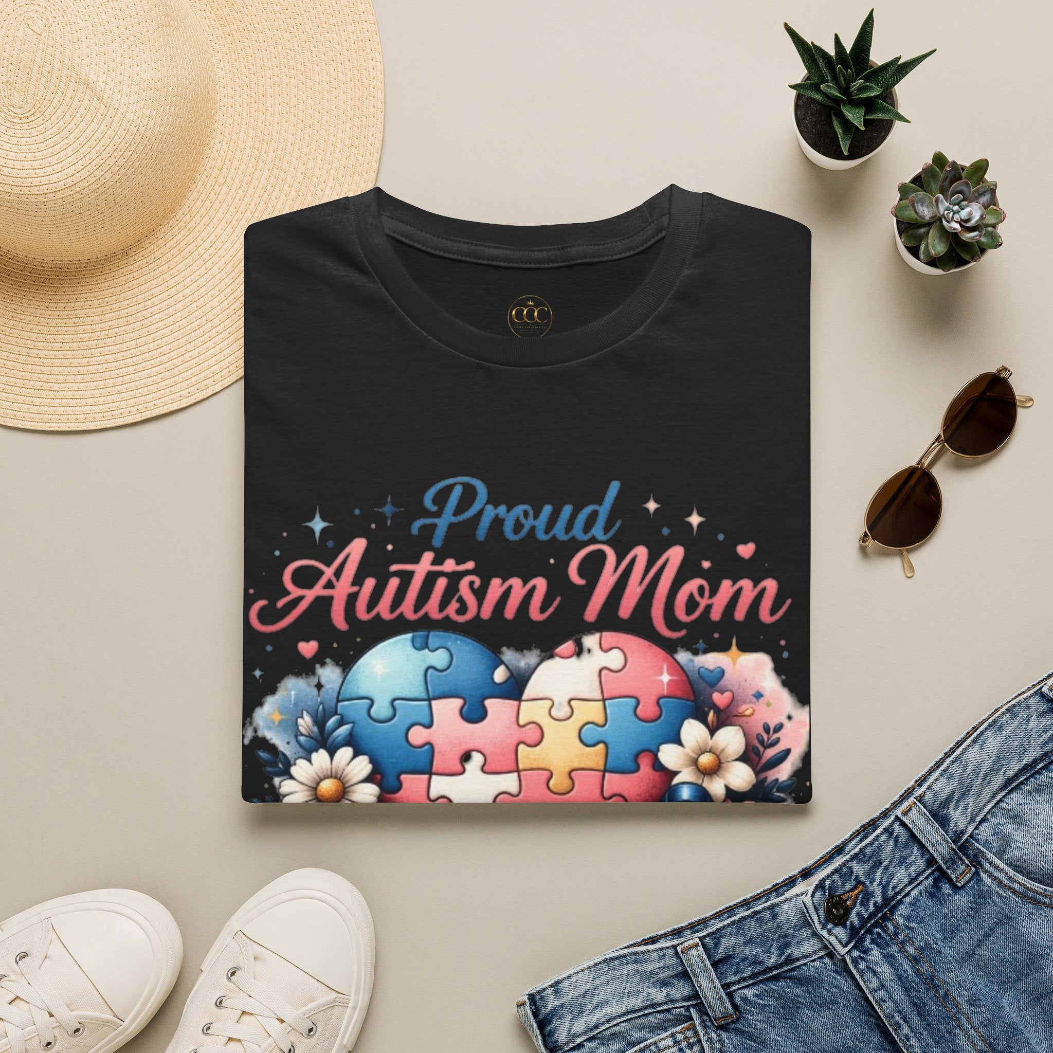Proud Autism Mom Graphic Tee