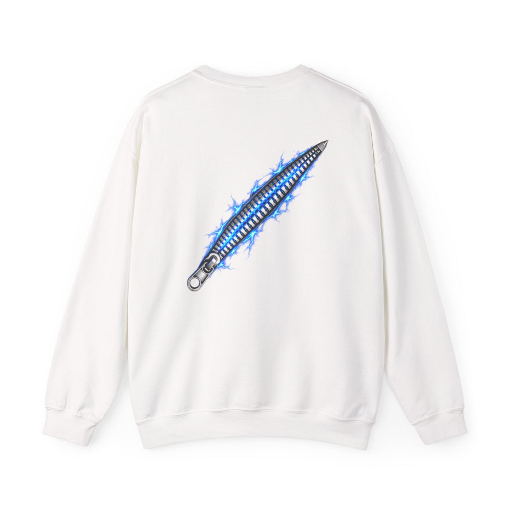 Werewolf  Ripper Zipper Graphic Crewneck Sweatshirt