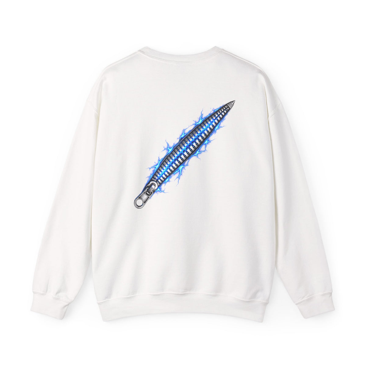 Werewolf  Ripper Zipper Graphic Crewneck Sweatshirt