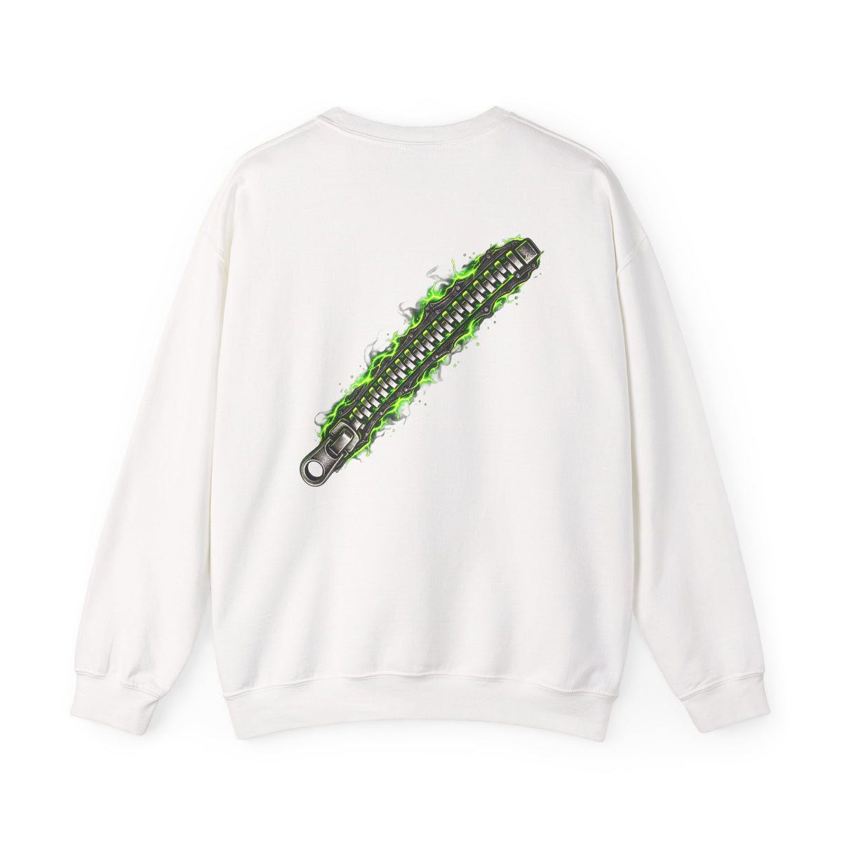 Frankenstein Zipper Halloween Graphic Sweatshirt