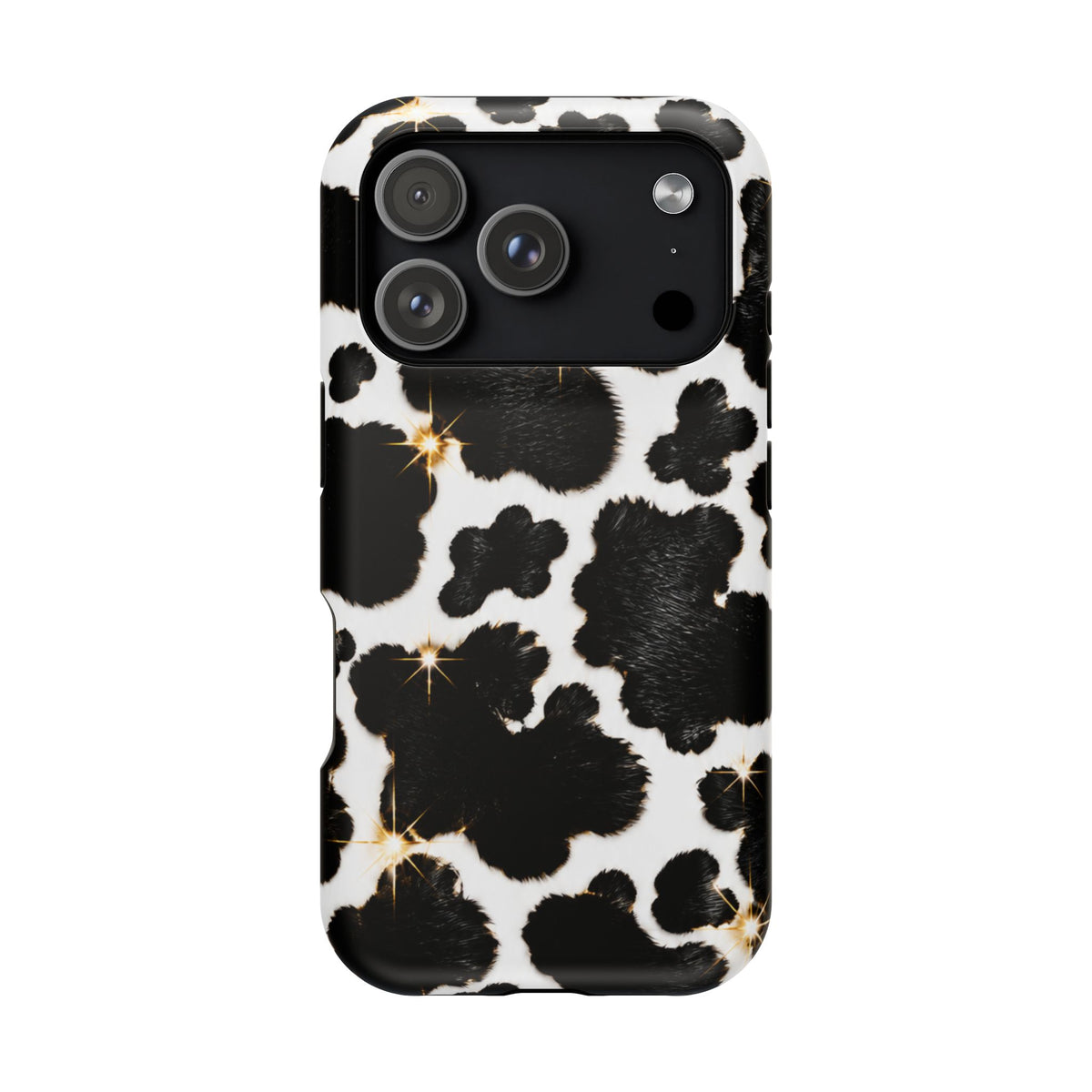 Cow Print Magnetic Impact-Resistant Phone Case