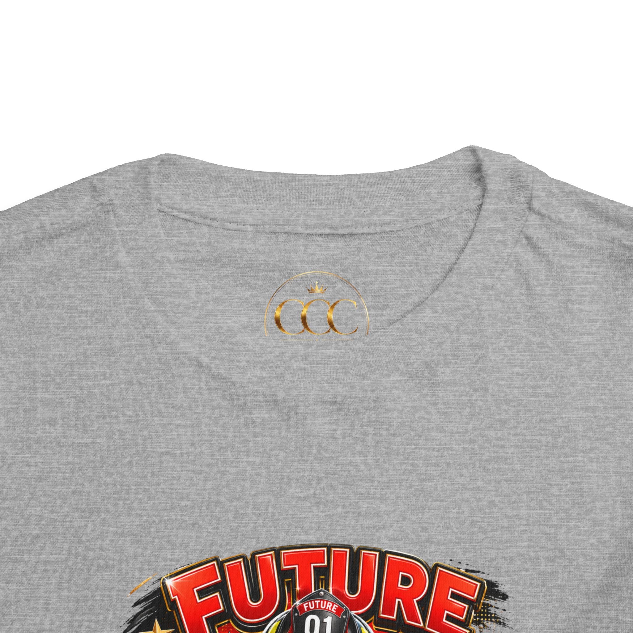 Future Firefighter Toddler Tee - Cute Firetruck Graphic Kids Shirt