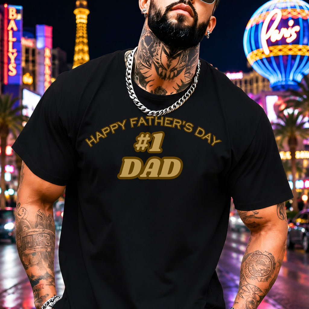 'Happy Father's Day #1 Dad"