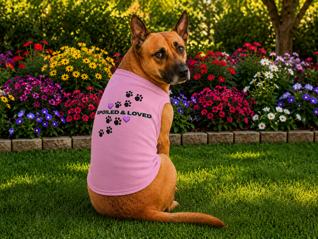 Spoiled & Loved  Pet Tank Top