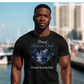 Proud Autism Dad-Unisex Heavy Cotton Tee
