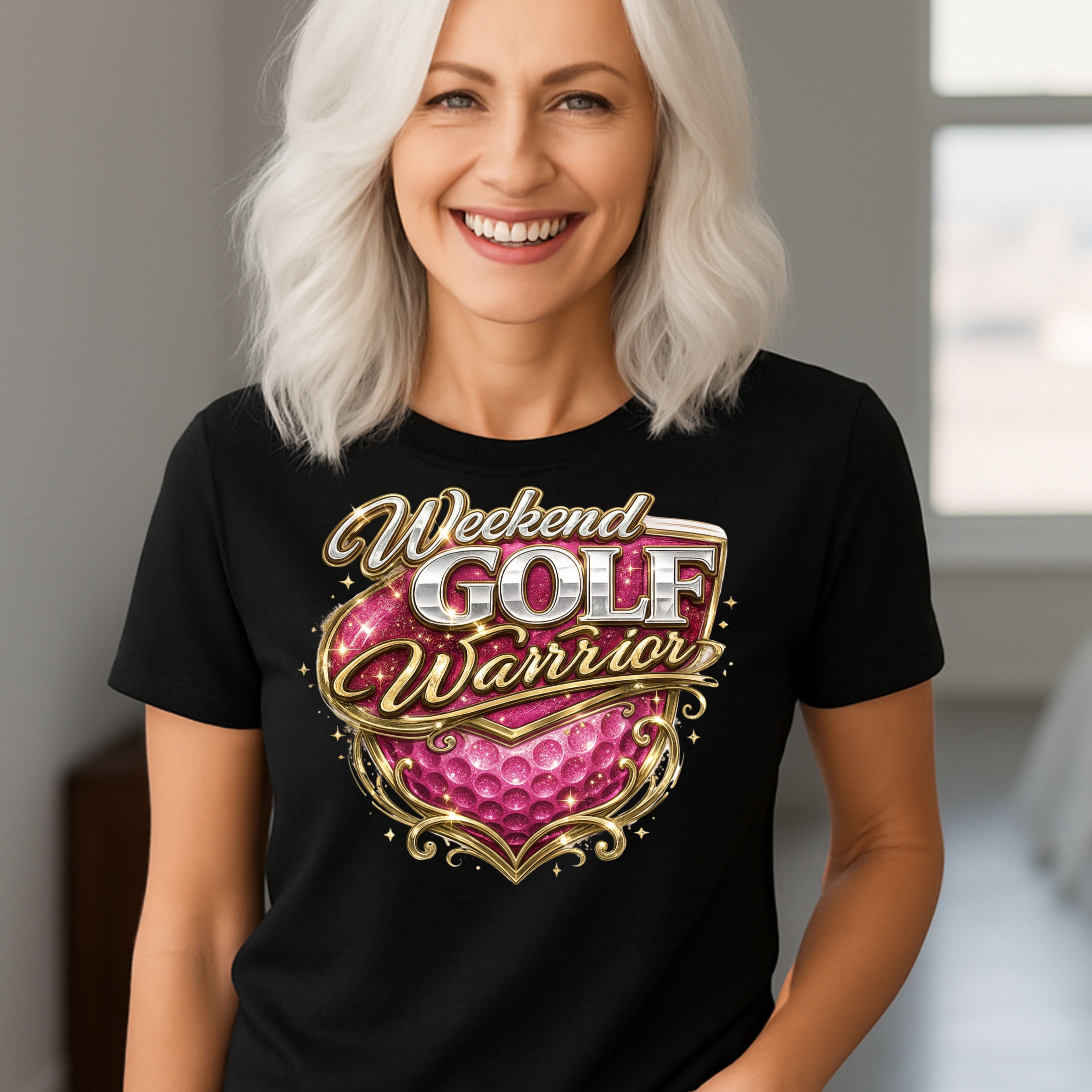 👑 Weekend Golf Warrior Women's Golf Tee ⭐