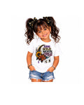 Toddler Tee — "Stay Wild Moon Child" Floral Moon Graphic