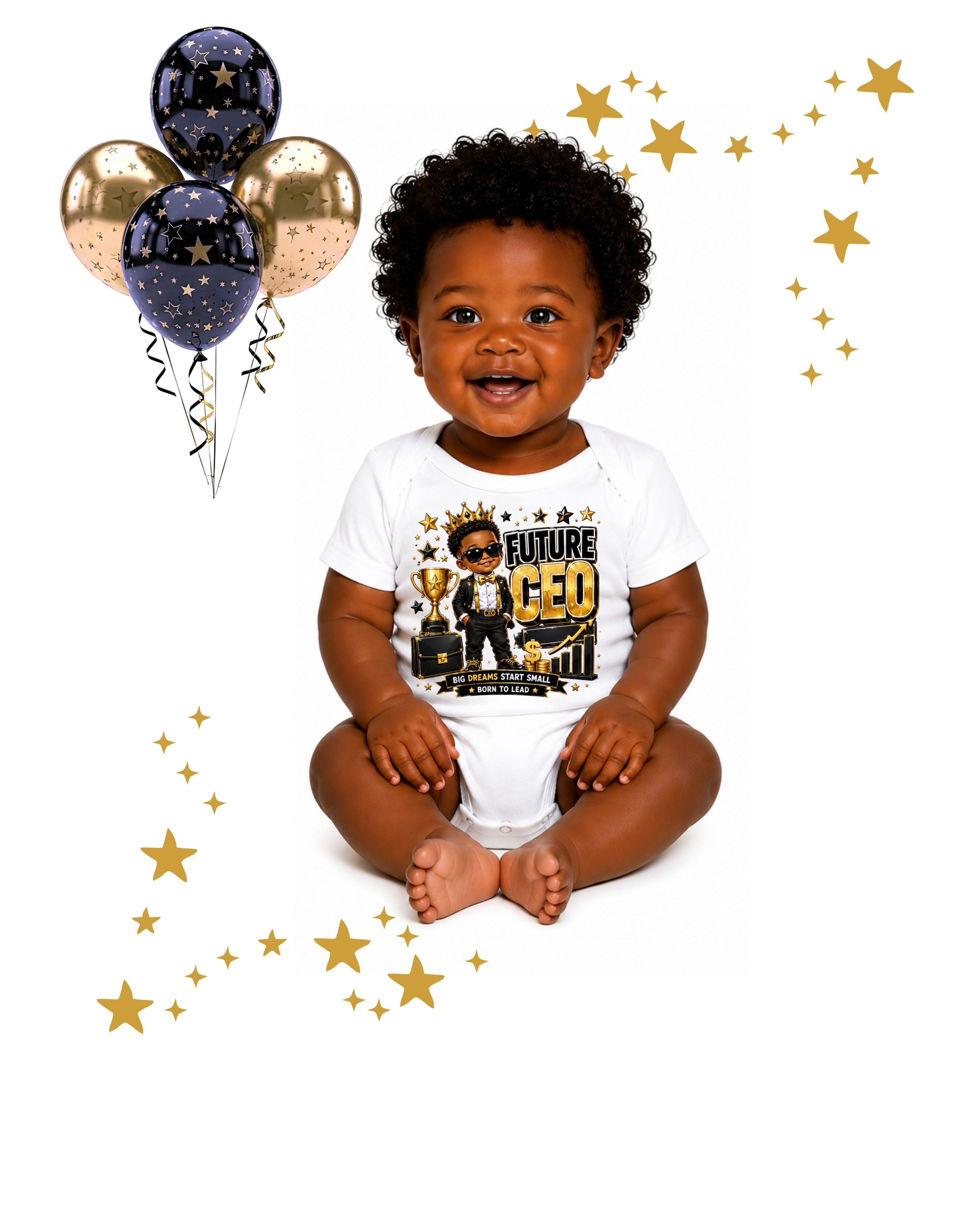 Future CEO Baby Onesie | Big Dreams Start Small