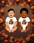 Fall Raccoon Baby Onesie