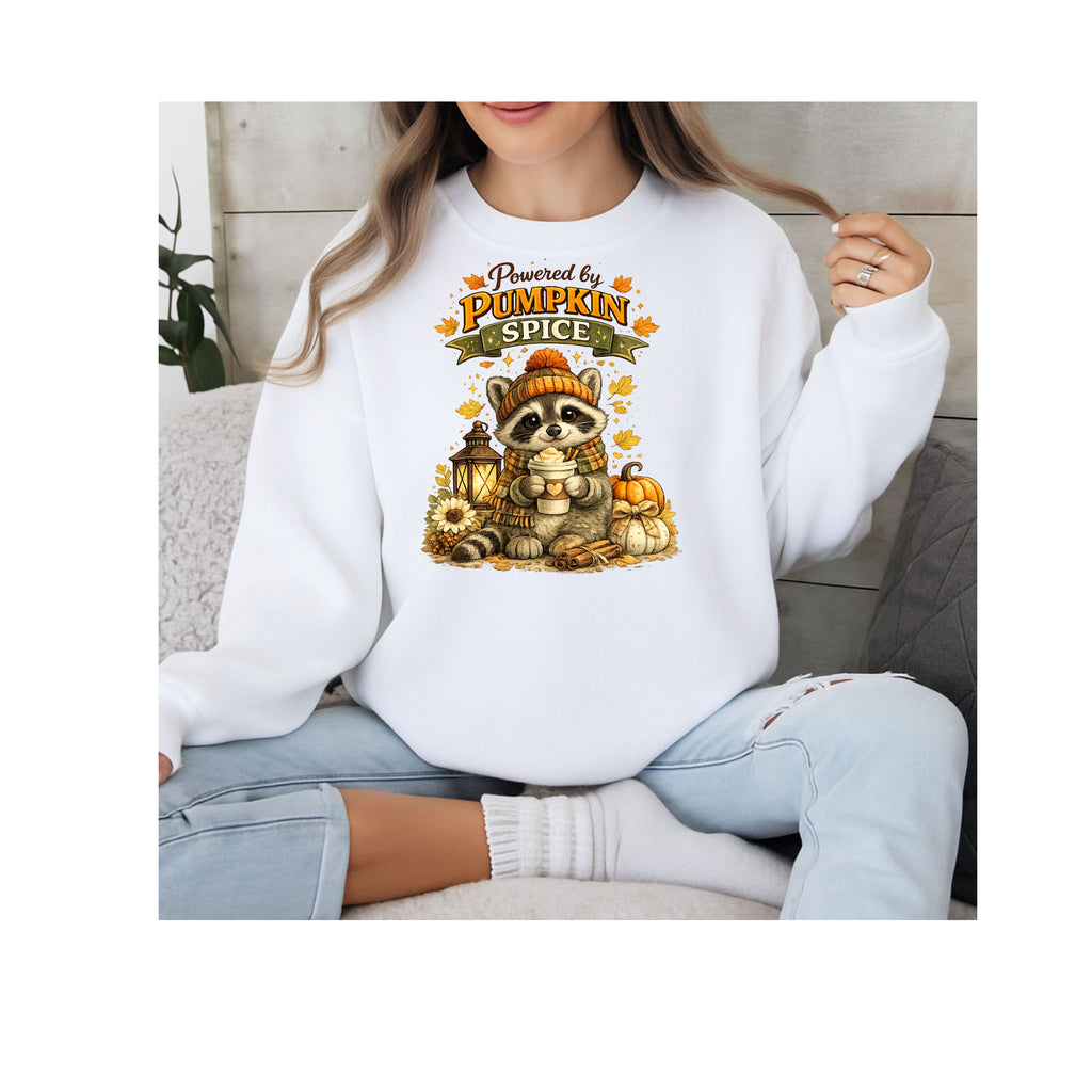Powered by Pumpkin Spice Sweatshirt