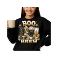 Boo Brew Halloween Sweatshirt | Spooky Season Coffee Lover Crewneck