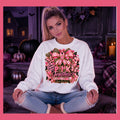 Breast Cancer Awareness Crewneck — 'Pink Together' Ribbon Sweatshirt
