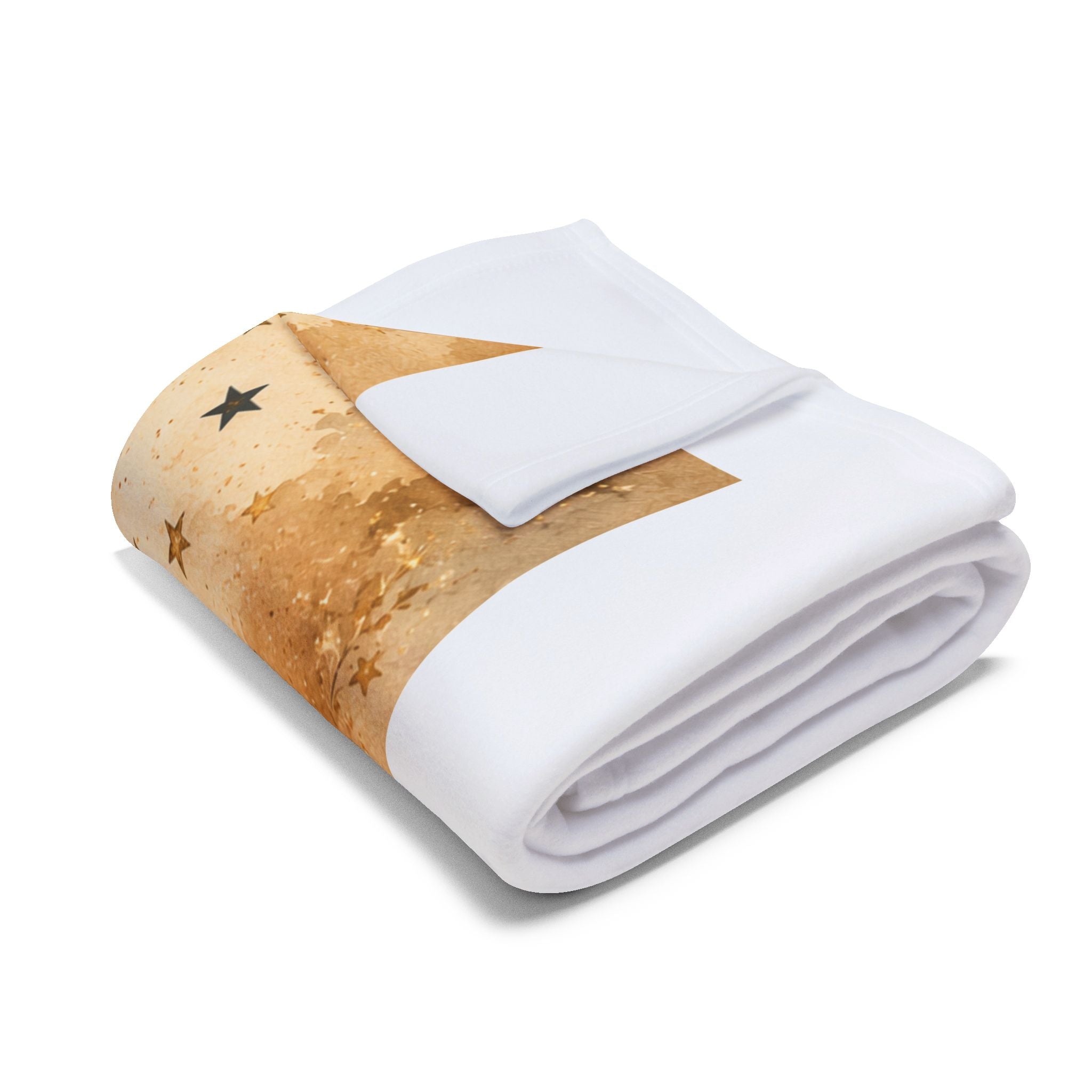 Personalized Dog Fleece Blanket — “A Home Is Not a Home Without Your Furr Baby” (Sunflower German Shepherd/Boxer))