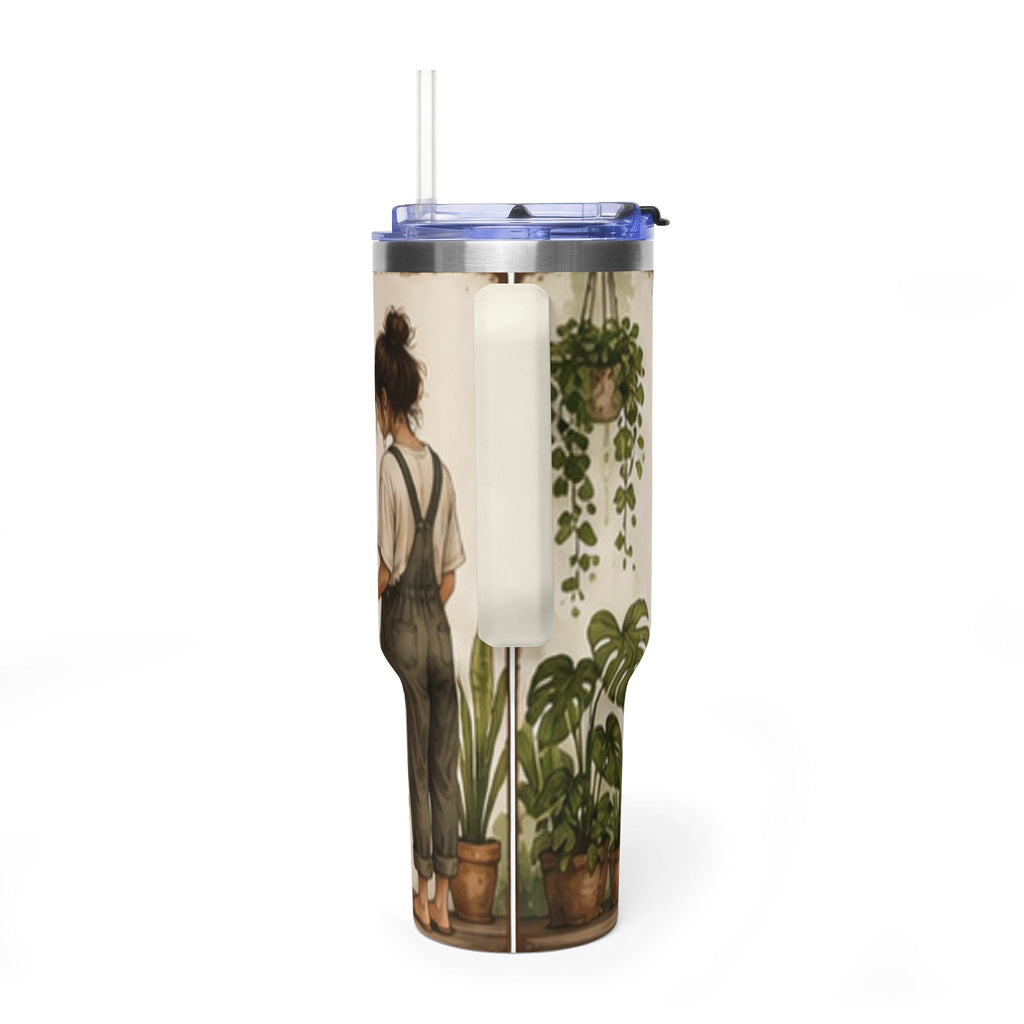 Plant Lover  40 oz  -Stainless Steel Tumbler,