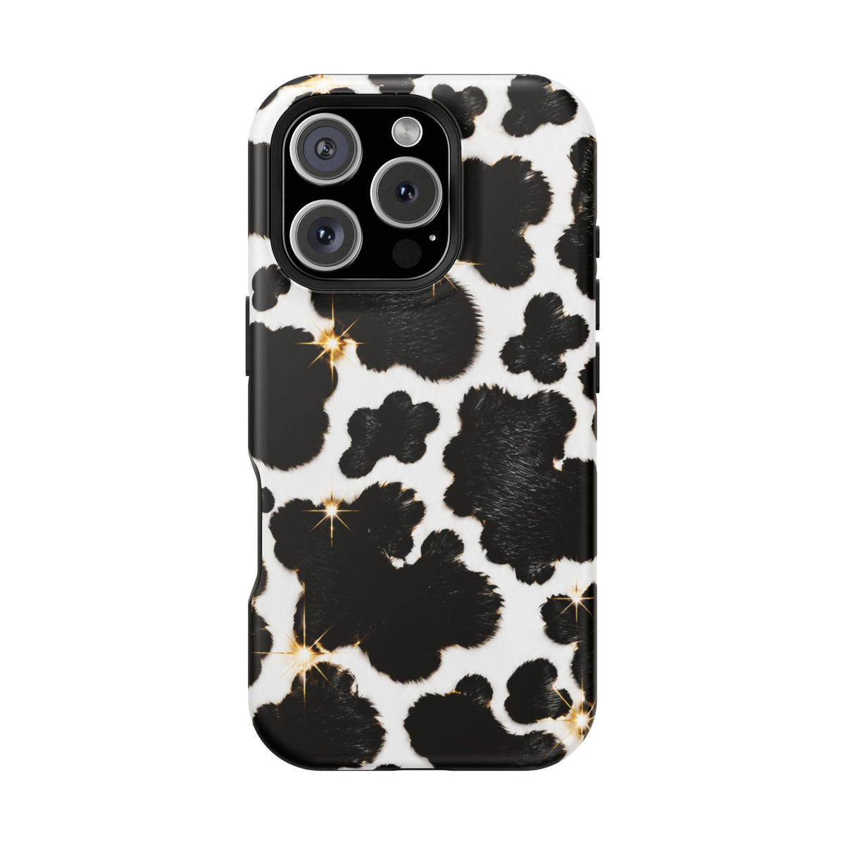 Cow Print Magnetic Impact-Resistant Phone Case